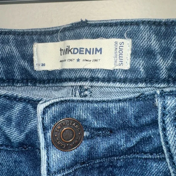 Twik Size 26 Women's Blue Jeans - Picture 3 of 7